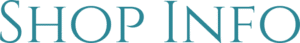 ShopInfoのタイトル